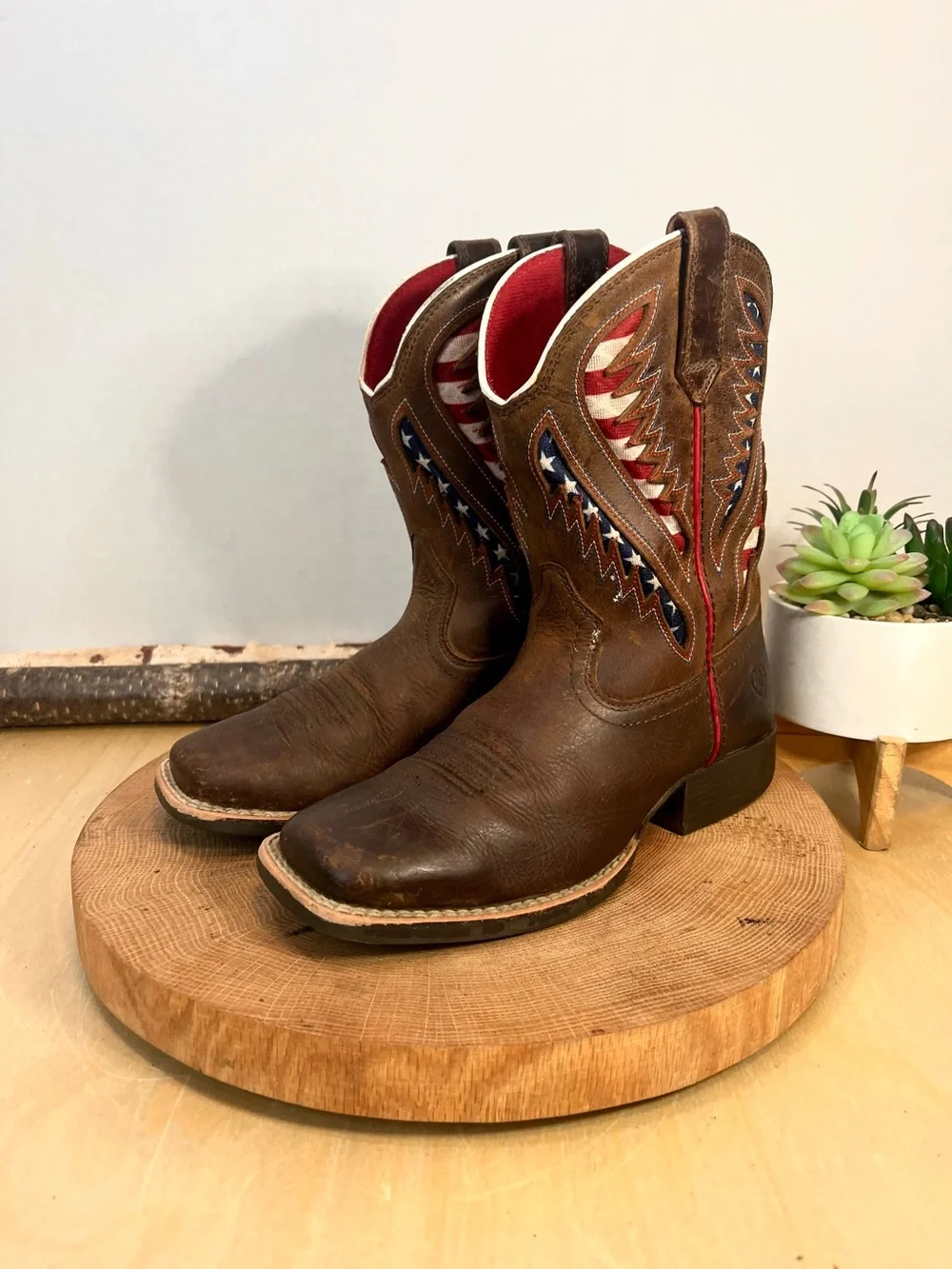 Ariat Quickdraw VentTEK Big Kid’s Western Boot-10027304 Size 1